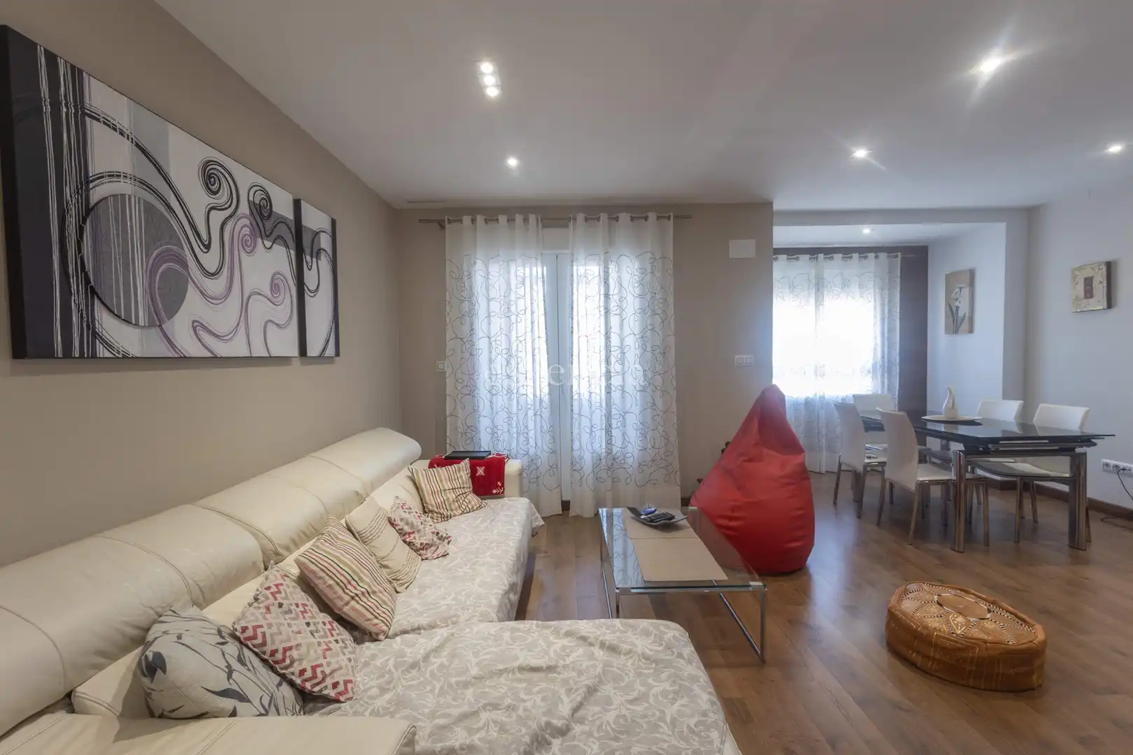 Sala de estar de Ático en venta en Miramar con Aire acondicionado, Terraza y Trastero