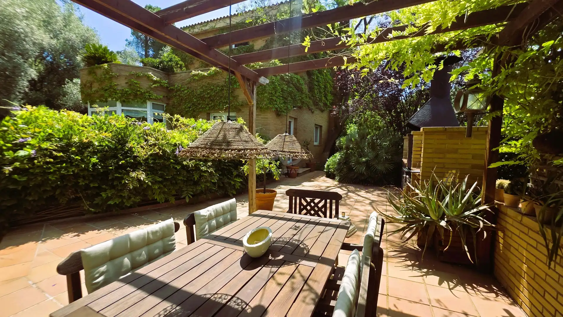 Terraza de Casa o chalet en venta en Sant Cugat del Vallès con Aire acondicionado, Calefacción y Terraza