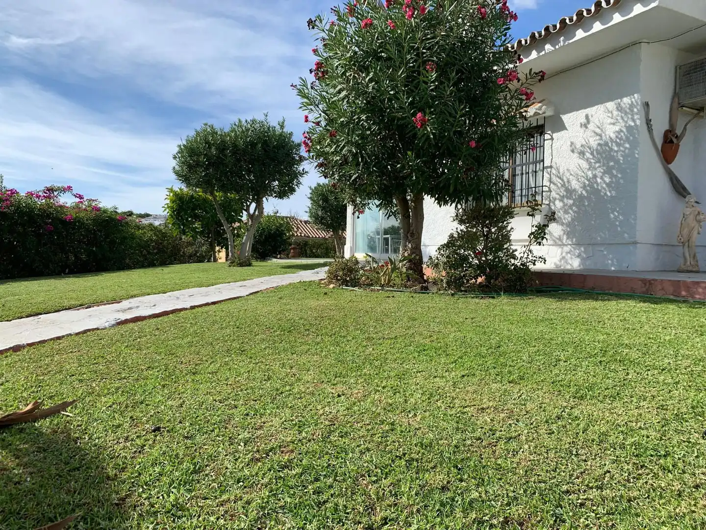 Jardín de Casa o chalet en venta en Mijas con Aire acondicionado, Jardín privado y Trastero