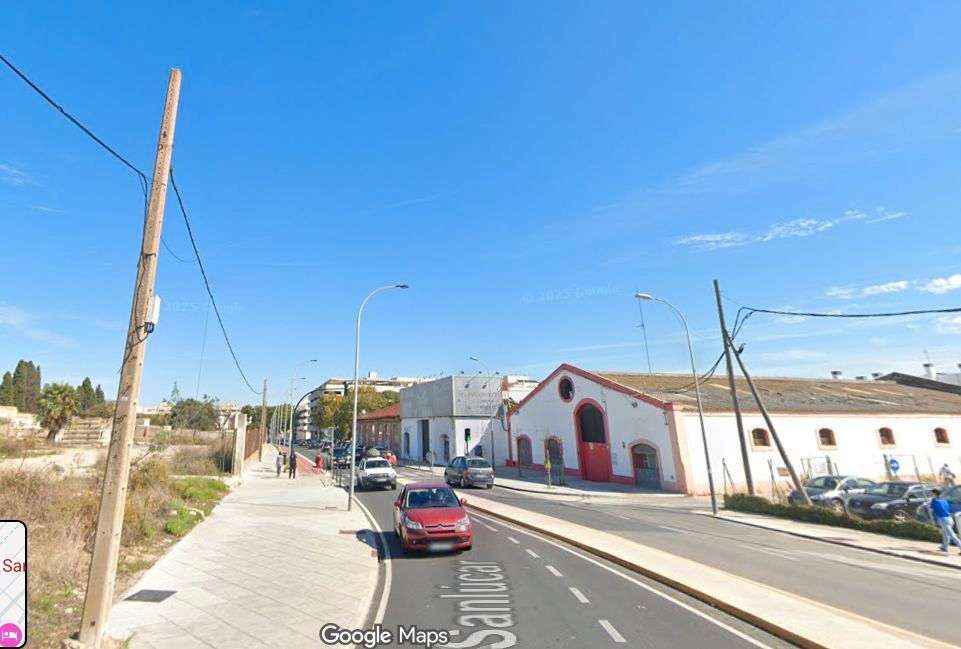 Exterior view of Industrial buildings for sale in El Puerto de Santa María