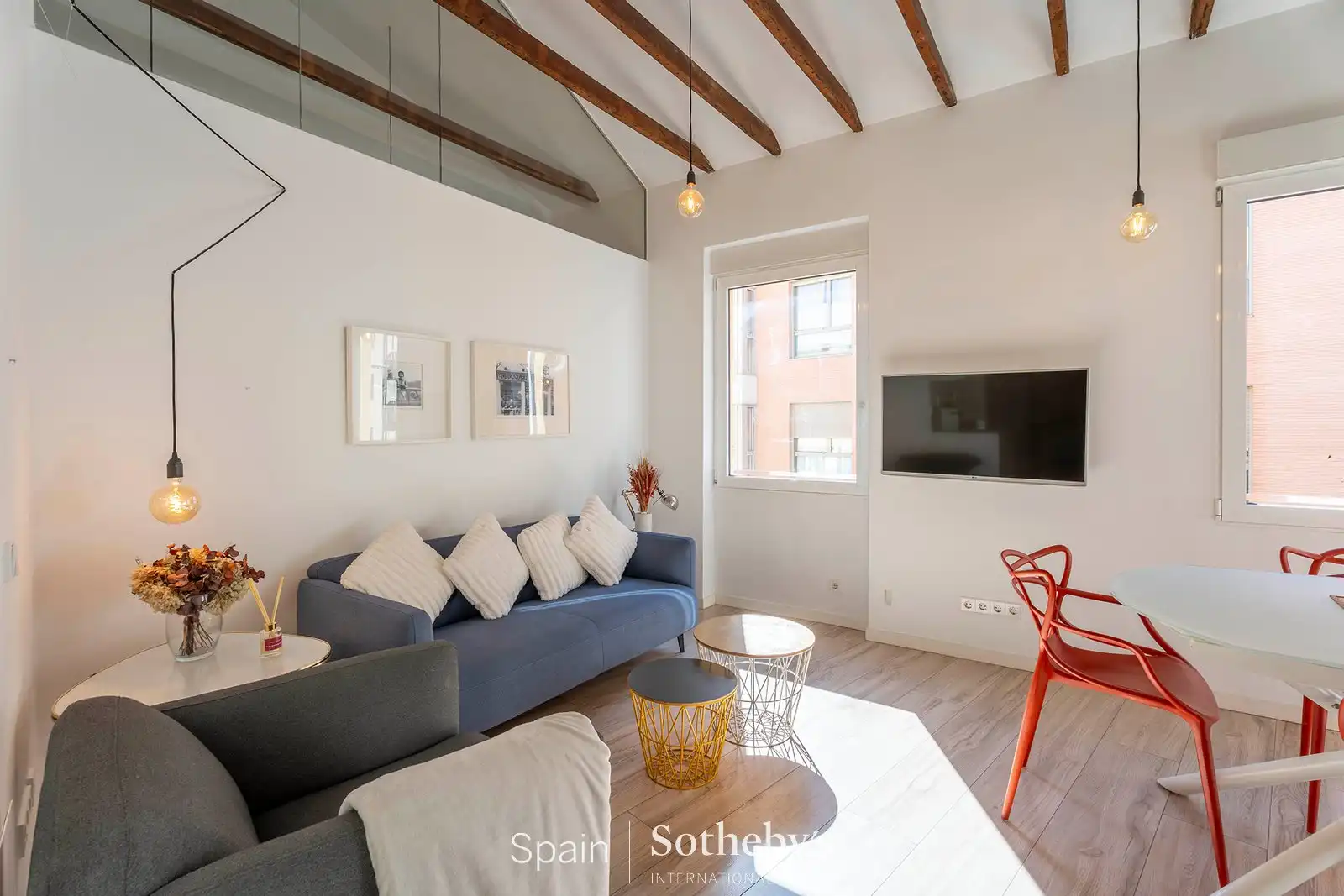 Sala de estar de Apartamento en venta en Madrid con Aire acondicionado y Calefacción