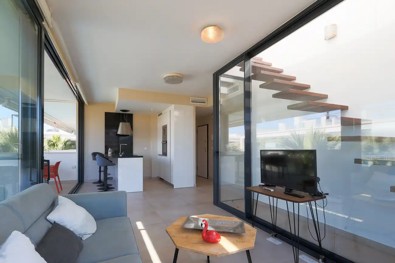 Sala d'estar de Apartament en venda en Cartagena