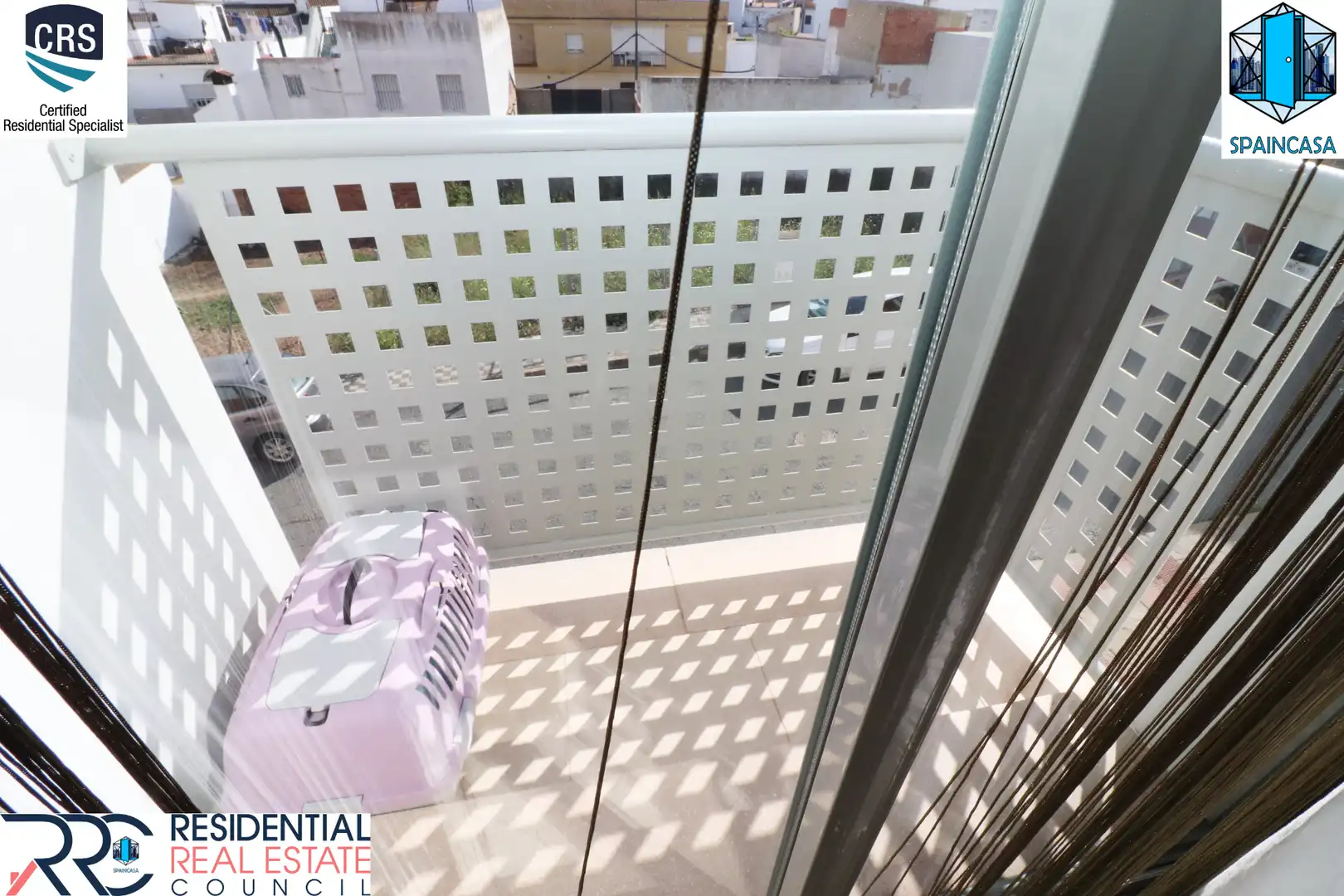 Balcony of Flat for sale in Gibraleón  with Air Conditioner, Heating and Storage room