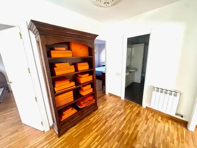 Dormitori de Casa adosada en venda en Sant Cugat del Vallès amb Aire condicionat, Calefacció i Jardí privat