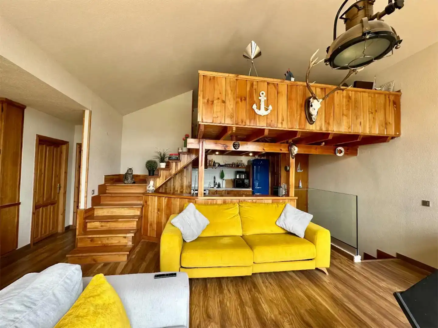 Sala de estar de Piso en venta en Riaño con Trastero y Amueblado