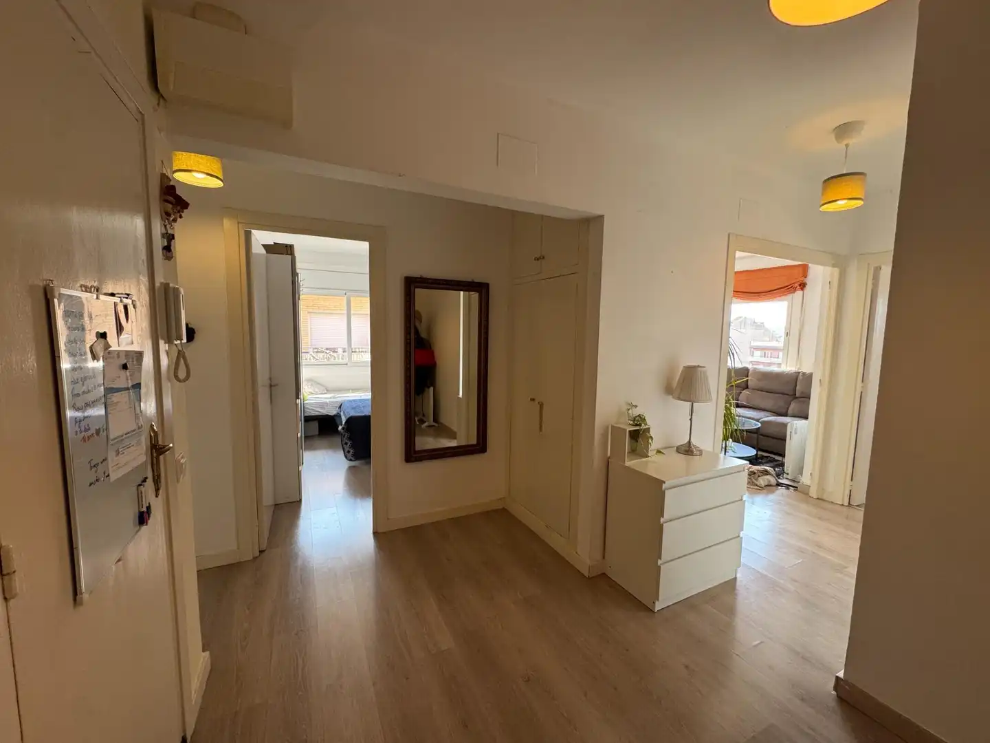 Schlafzimmer von Wohnung zum Verkauf in Granollers mit Parkett, Terrasse und Abstellraum