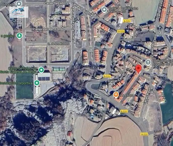 Vista exterior de Piso en venta en Santa Eugènia de Berga