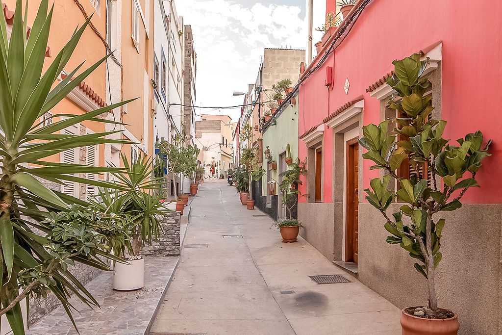 Vista exterior de Piso en venta en Las Palmas de Gran Canaria