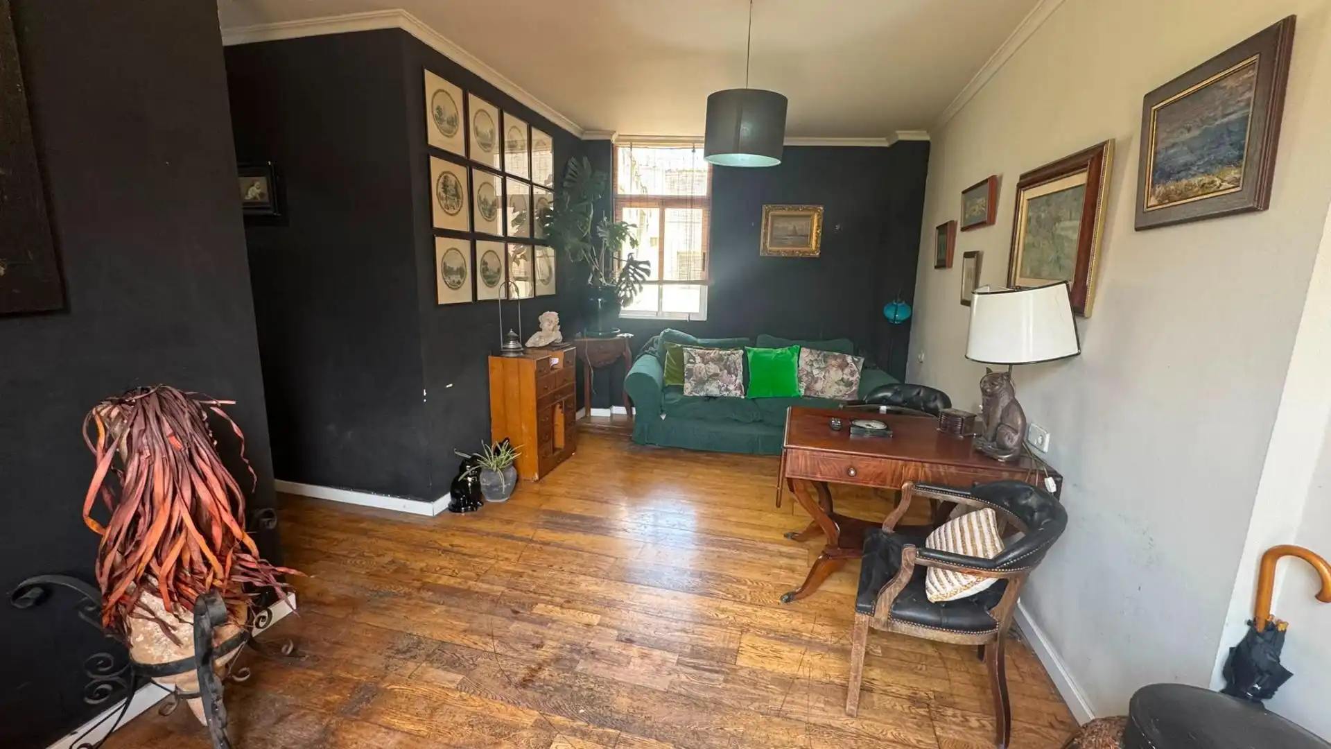 Sala d'estar de Àtic de lloguer en Valencia amb Aire condicionat, Calefacció i Parquet