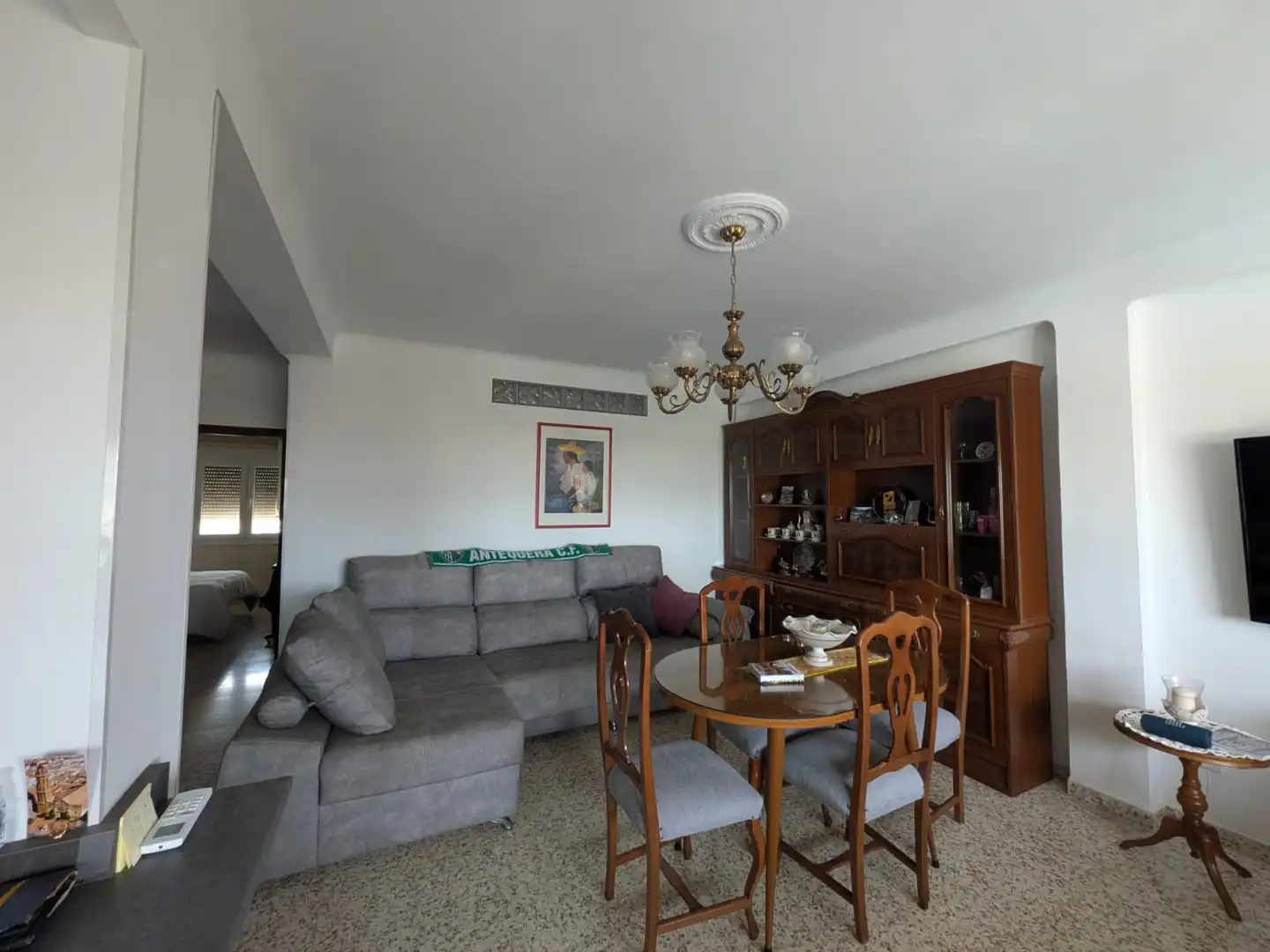 Sala de estar de Piso en venta en Antequera con Aire acondicionado, Terraza y Amueblado