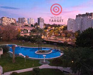 Vista exterior de Pis en venda en Alicante / Alacant amb Calefacció, Parquet i Piscina