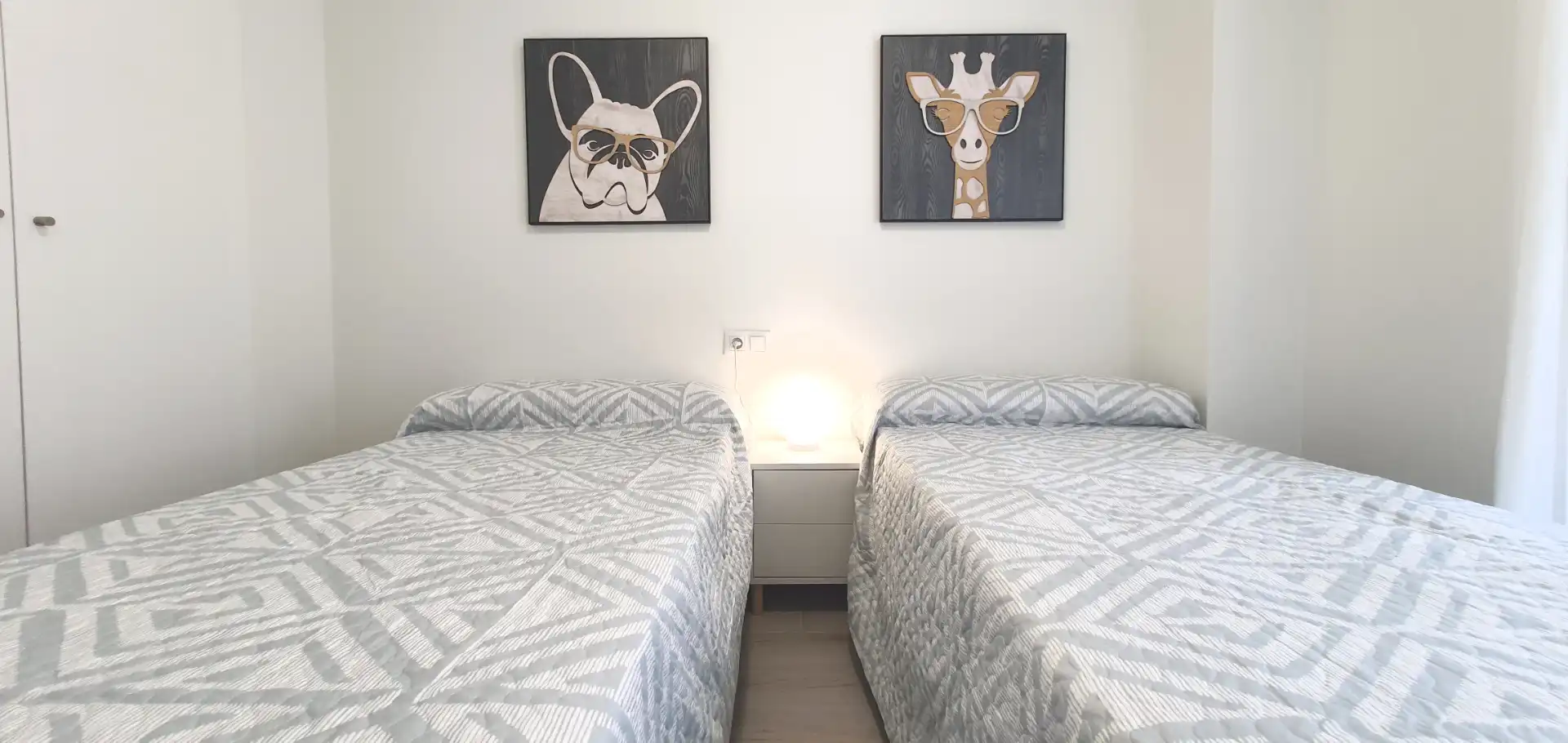 Bedroom of Apartments for rent in Dénia  with Air Conditioner, Heating and Terrace
