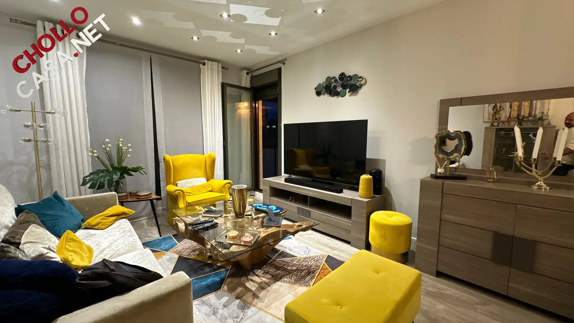 Sala de estar de Piso en venta en Torremolinos con Aire acondicionado, Calefacción y Terraza