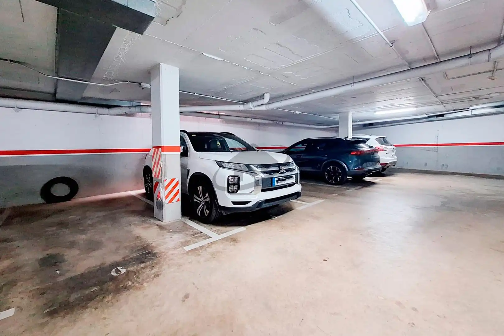 Parking of Flat for sale in Sabadell  with Air Conditioner, Heating and Private garden