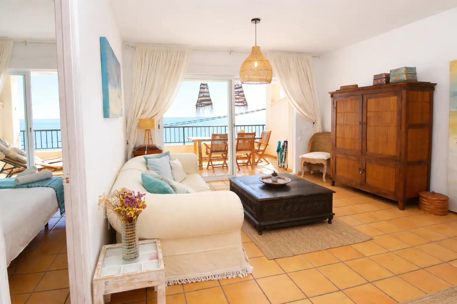 Sala de estar de Ático en venta en Altea con Aire acondicionado, Calefacción y Terraza