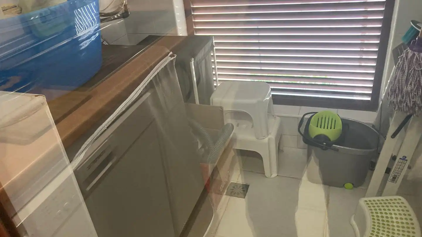 Kitchen of Flat for rent in Vera  with Air Conditioner, Terrace and Furnished