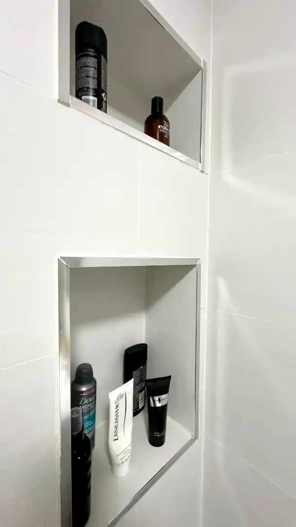Bathroom of Attic for sale in Badalona  with Air Conditioner, Heating and Parquet flooring
