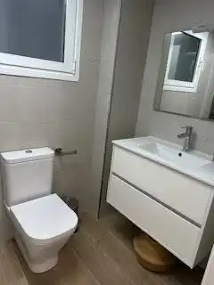 Bathroom of Flat for rent in Murcia  with Air Conditioner, Terrace and Furnished