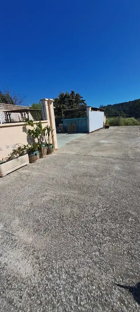 Parking de Casa adosada de alquiler en Benissa con Amueblado y Piscina comunitaria
