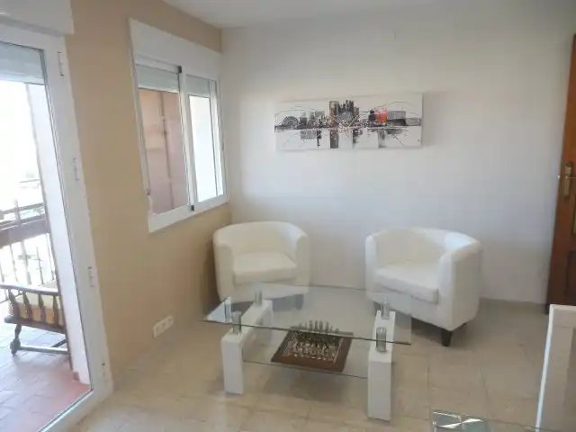 Living room of Flat for rent in Poniente-Sur