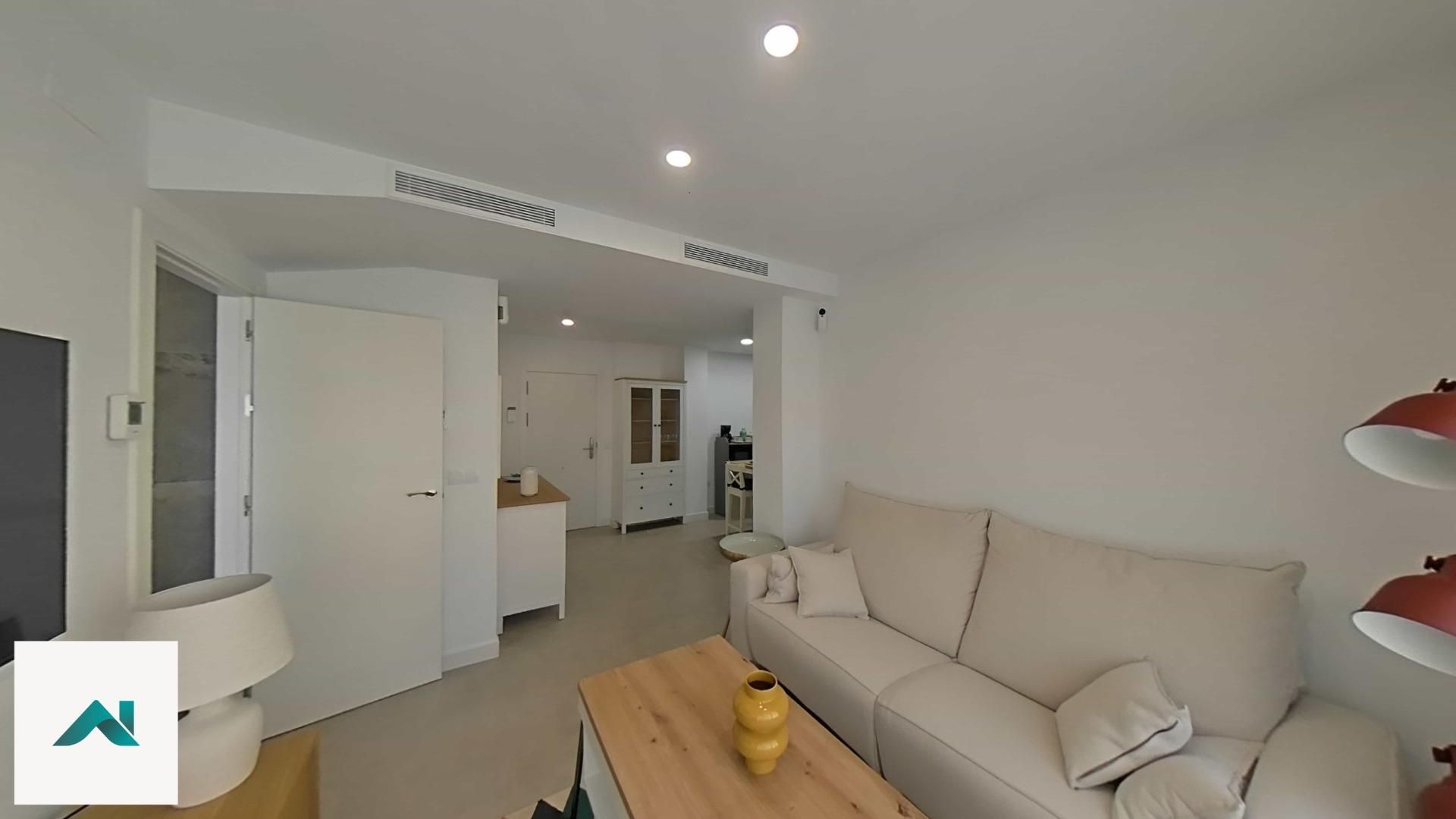 Living room of Apartment for sale in Punta Umbría  with Air Conditioner, Heating and Alarm
