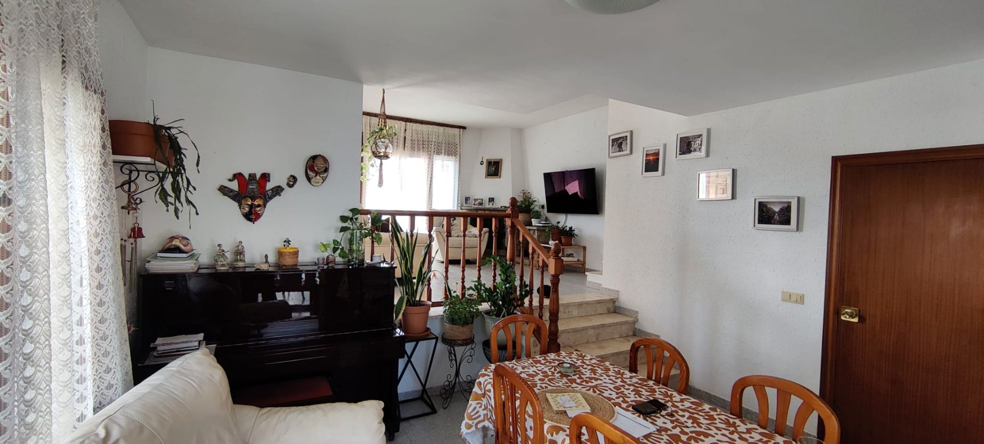Living room of Single-family semi-detached for sale in Cunit  with Air Conditioner, Private garden and Terrace