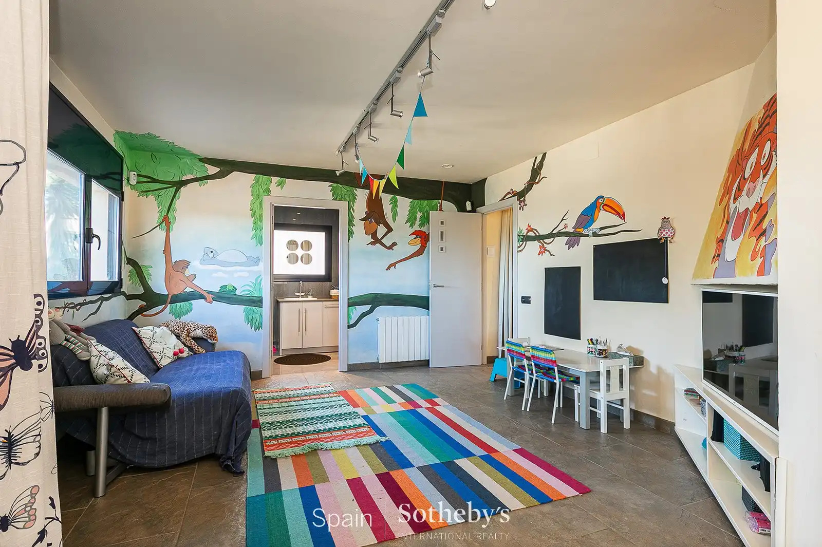 Sala de estar de Casa o chalet en venta en Olivella con Aire acondicionado, Calefacción y Jardín privado