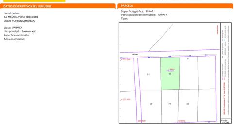 Oportunidad Única parcela urbana para construir una vivienda unifamiliar, en la Tranquilidad de El Reloj, Fortuna, immagine 2