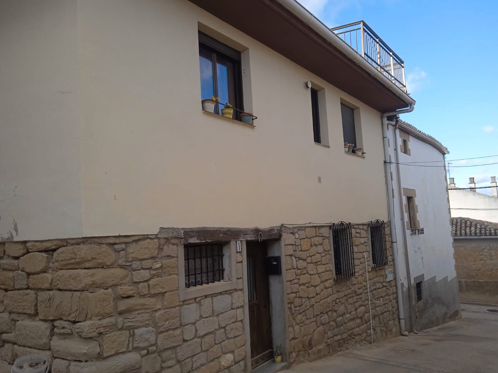 Vista exterior de Casa o chalet en venta en Sansol con Calefacción, Terraza y Trastero