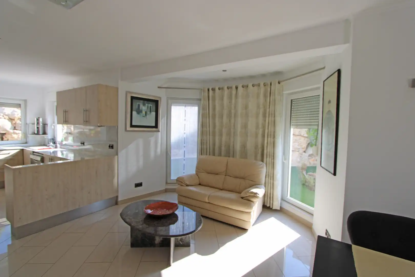 Sala d'estar de Casa o xalet en venda en Xaló amb Aire condicionat, Calefacció i Jardí privat