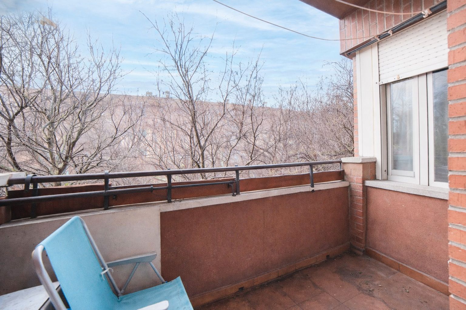 Balcony of Flat for sale in Pinto  with Heating, Terrace and Balcony