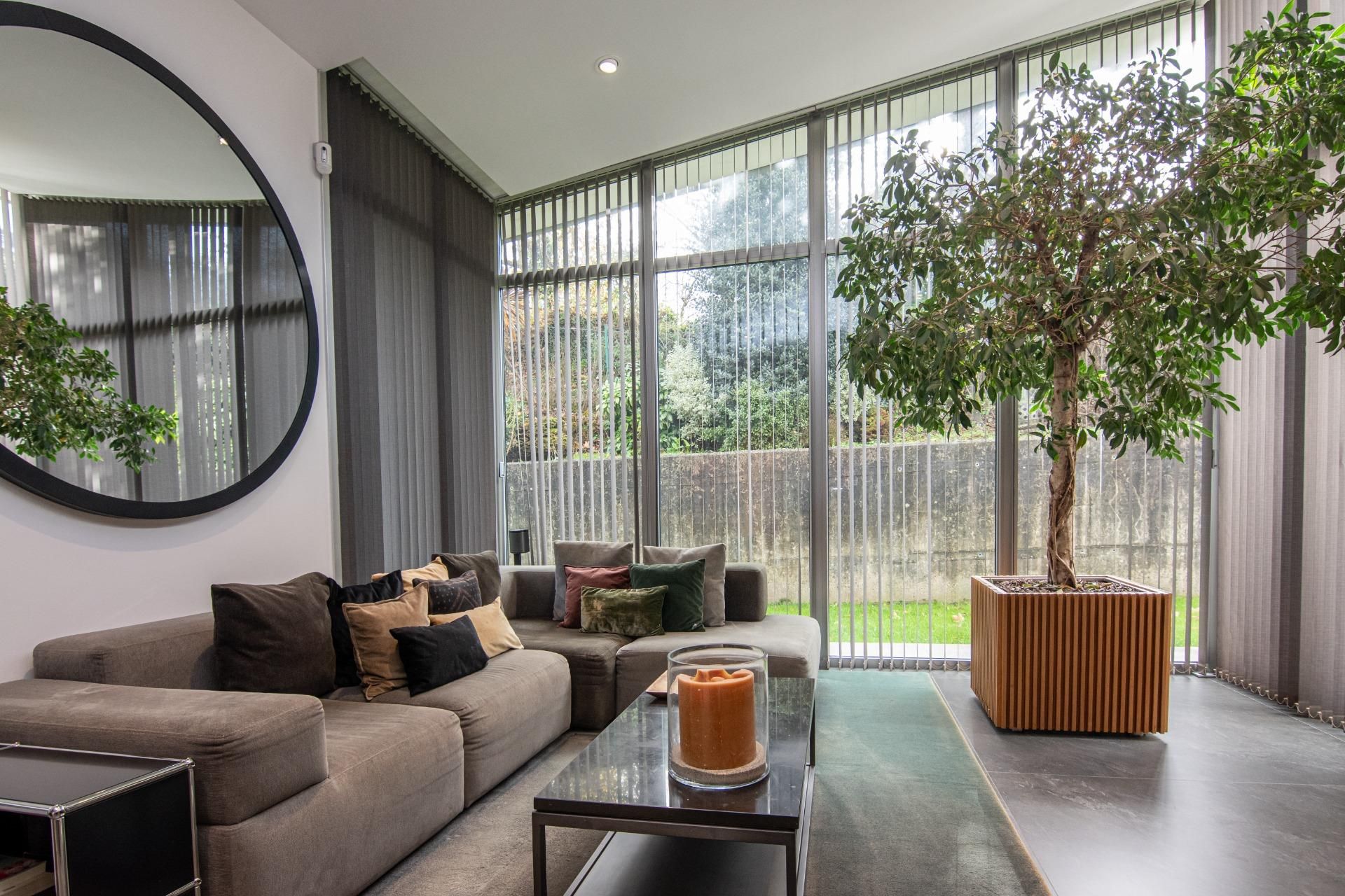 Sala d'estar de Casa o xalet en venda en Culleredo amb Aire condicionat i Piscina