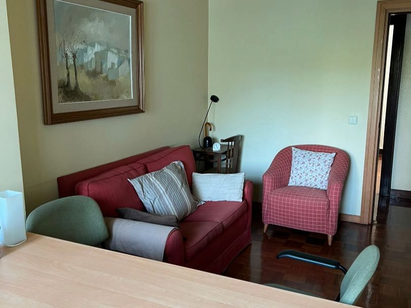 Living room of Office for rent in  Pamplona / Iruña  with Heating, Terrace and Furnished