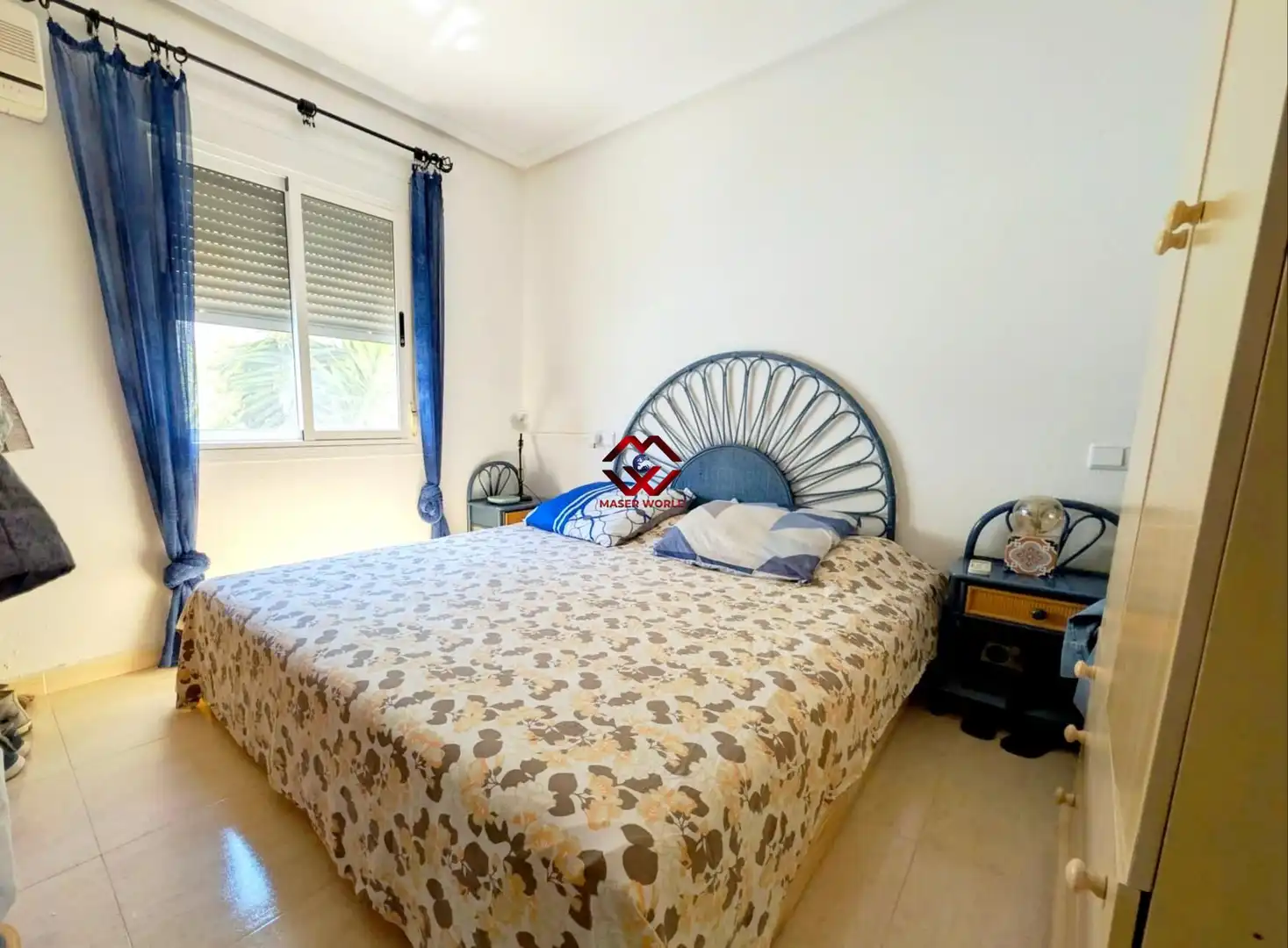 Dormitori de Casa adosada en venda en Mazarrón amb Aire condicionat, Calefacció i Terrassa
