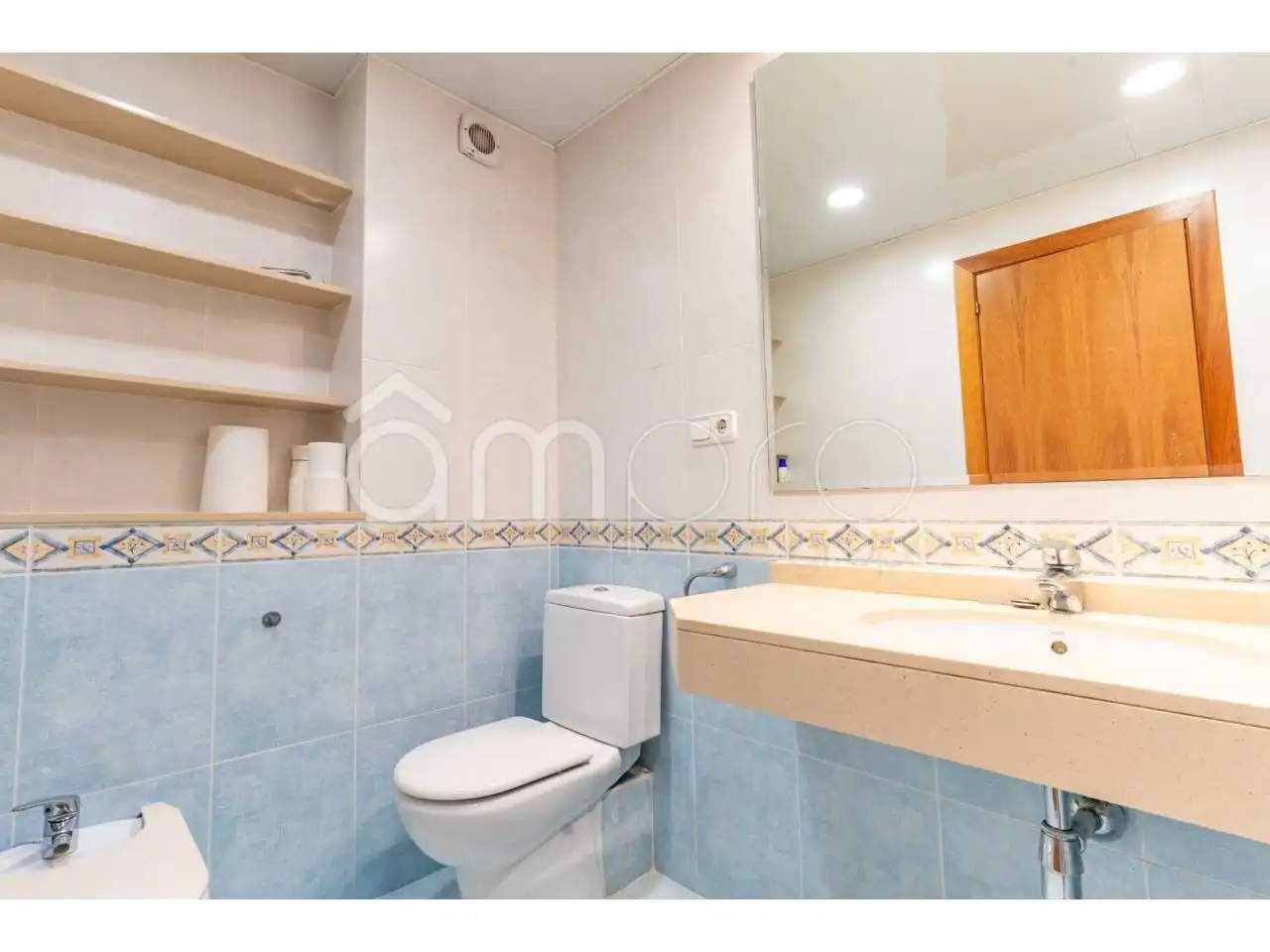 Badezimmer von Wohnung zum Verkauf in El Catllar  mit Klimaanlage, Terrasse und Abstellraum