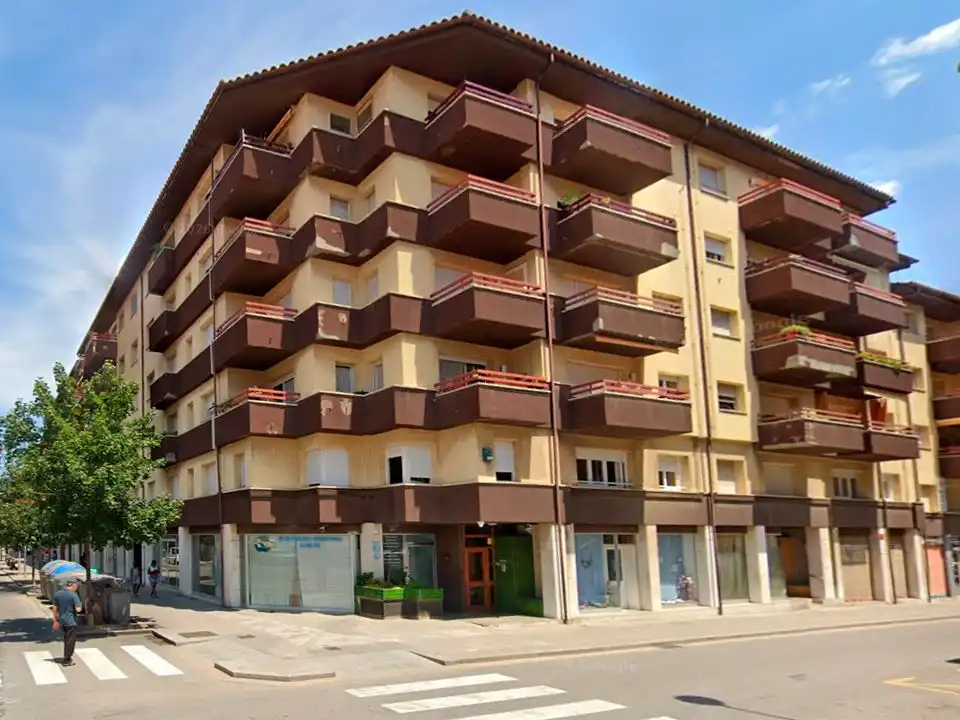 Exterior view of Apartments for sale in Vic  with Parquet flooring, Storage room and Balcony