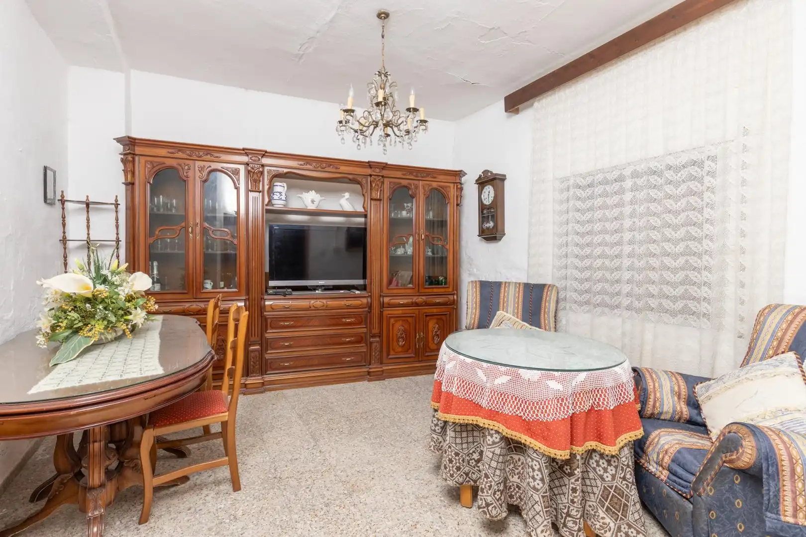 Sala d'estar de Finca rústica en venda en Alhendín