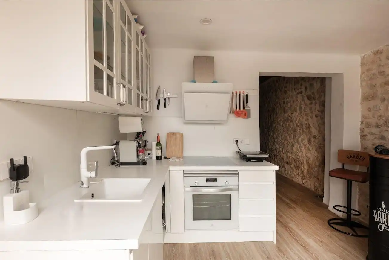 Kitchen of Houses for sale in Sant Joan  with Air Conditioner, Heating and Private garden