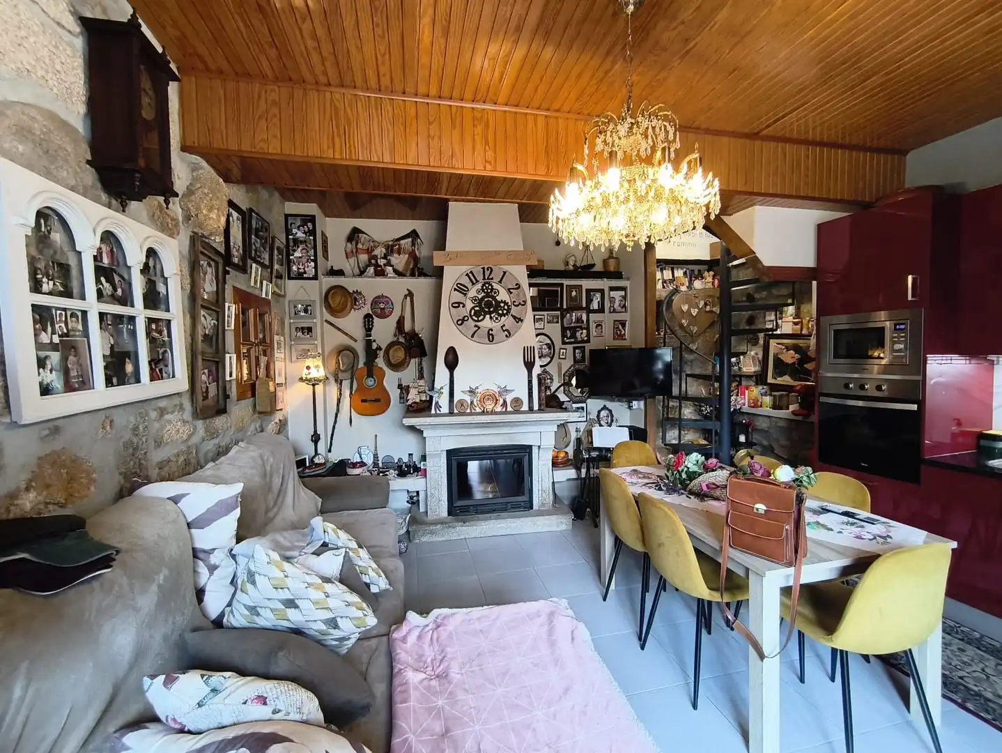Sala de estar de Casa o chalet en venta en Baños de Molgas con Aire acondicionado, Trastero y Balcón