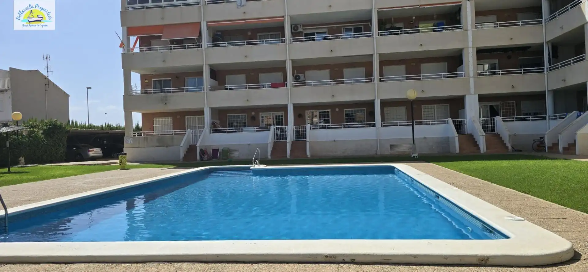 Piscina de Apartament en venda en Cartagena amb Moblat, Balcó i Alarma