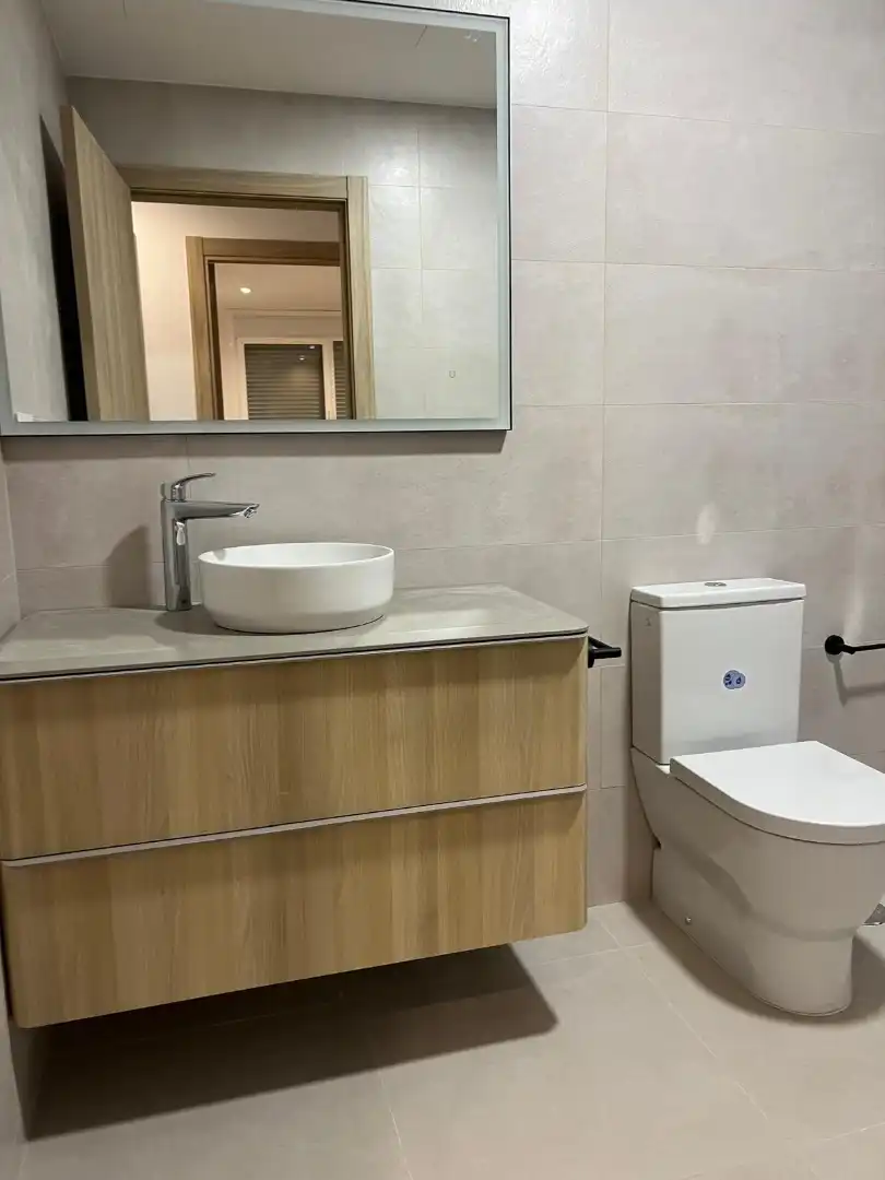 Baño de Apartamento de alquiler en Concheiros - Fontiñas