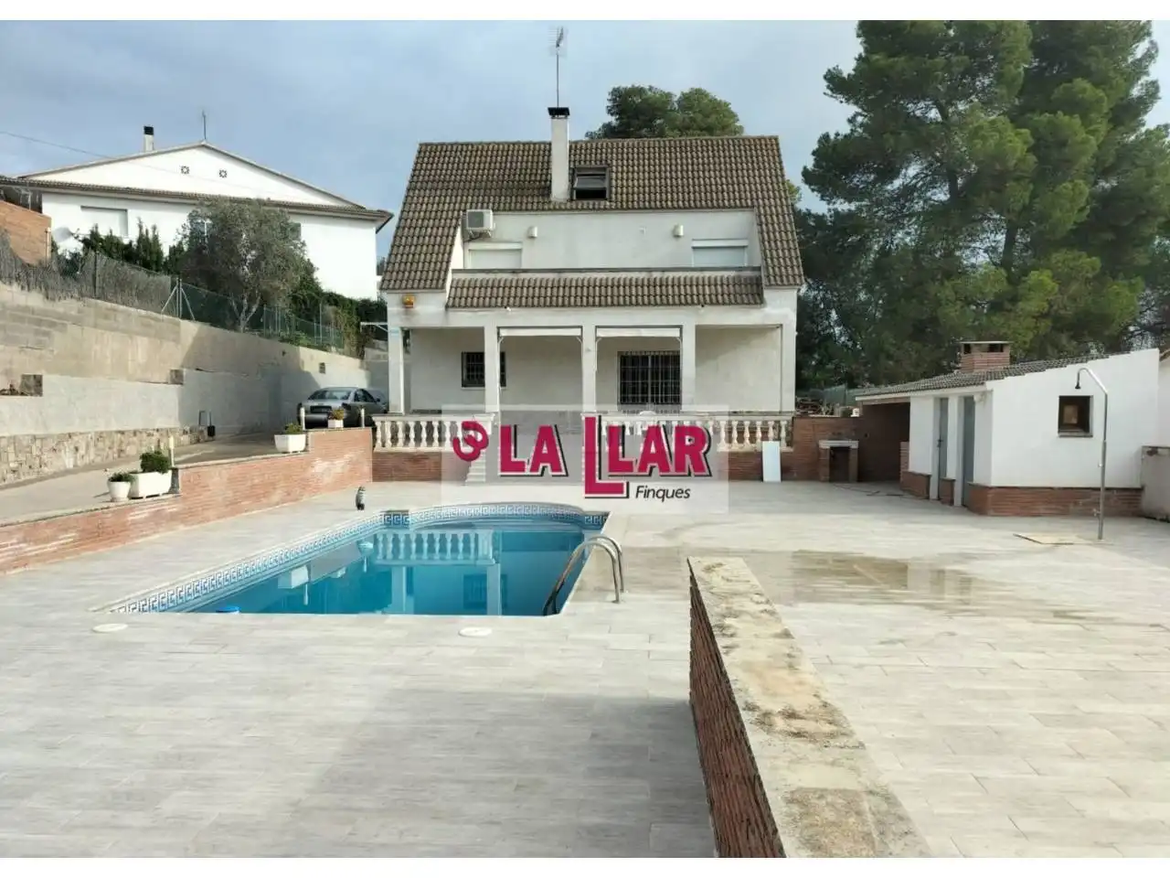 Vista exterior de Casa o chalet en venta en Lliçà d'Amunt con Aire acondicionado, Calefacción y Terraza