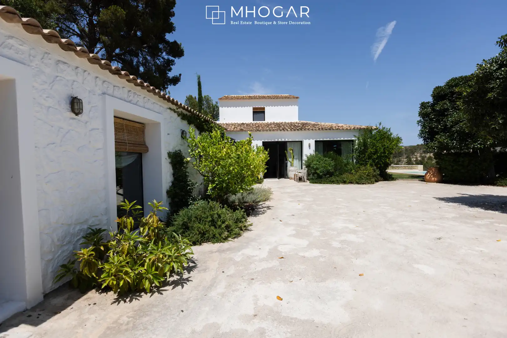 Vista exterior de Finca rústica de lloguer en Benissa amb Aire condicionat, Calefacció i Jardí privat