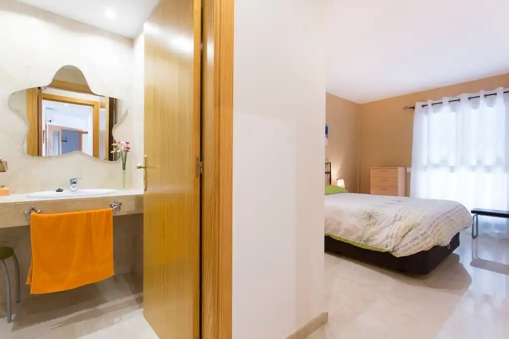 Bedroom of Flat for rent in Andratx  with Air Conditioner, Heating and Terrace