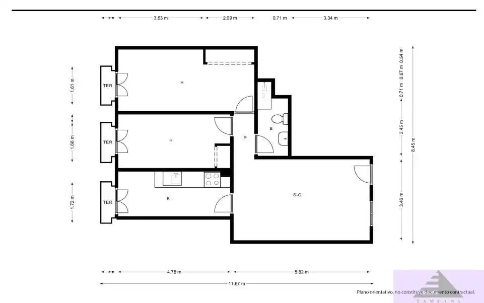 Flat for sale in Aranjuez  with Air Conditioner, Heating and Balcony