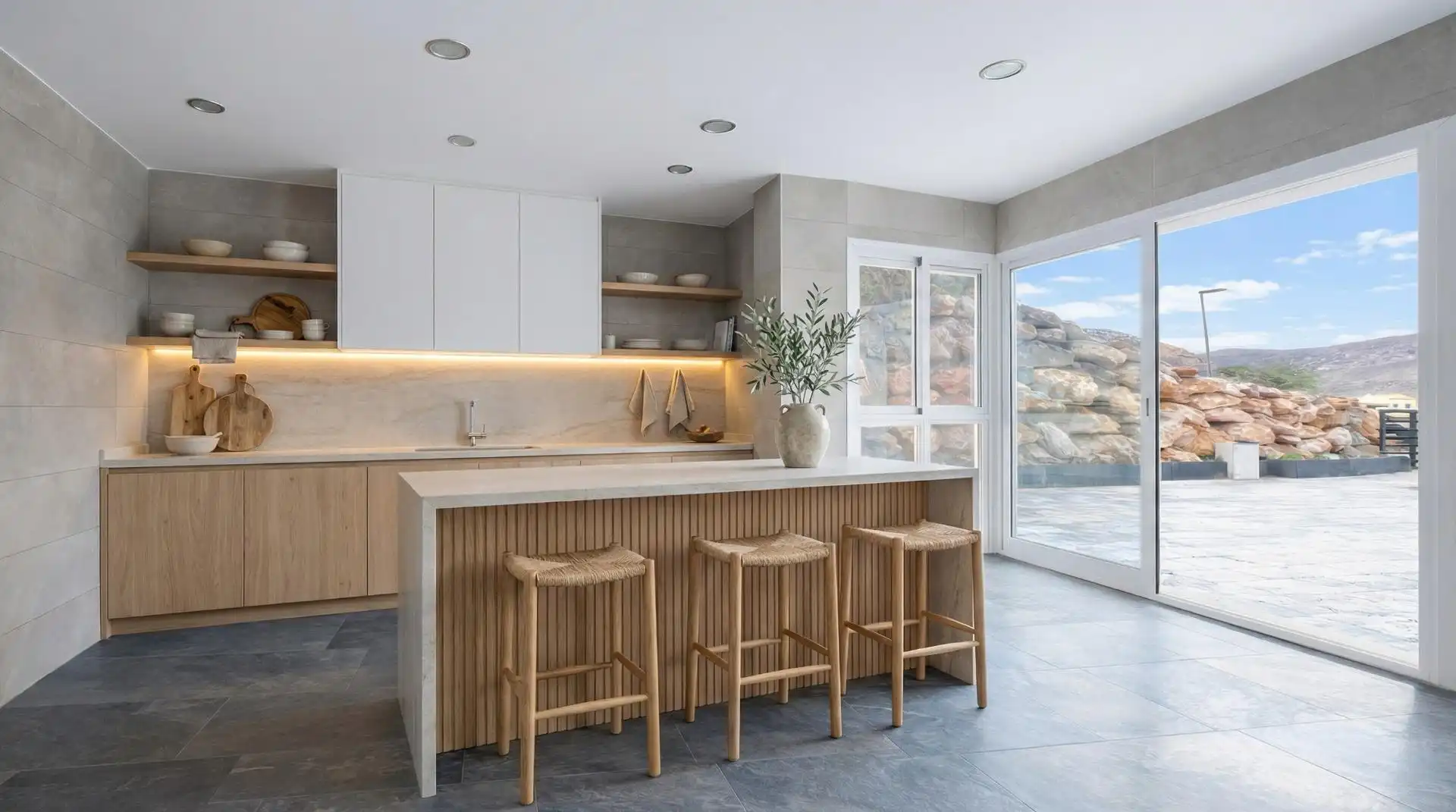 Cocina de Casa o chalet en venta en Vícar con Terraza y Piscina comunitaria