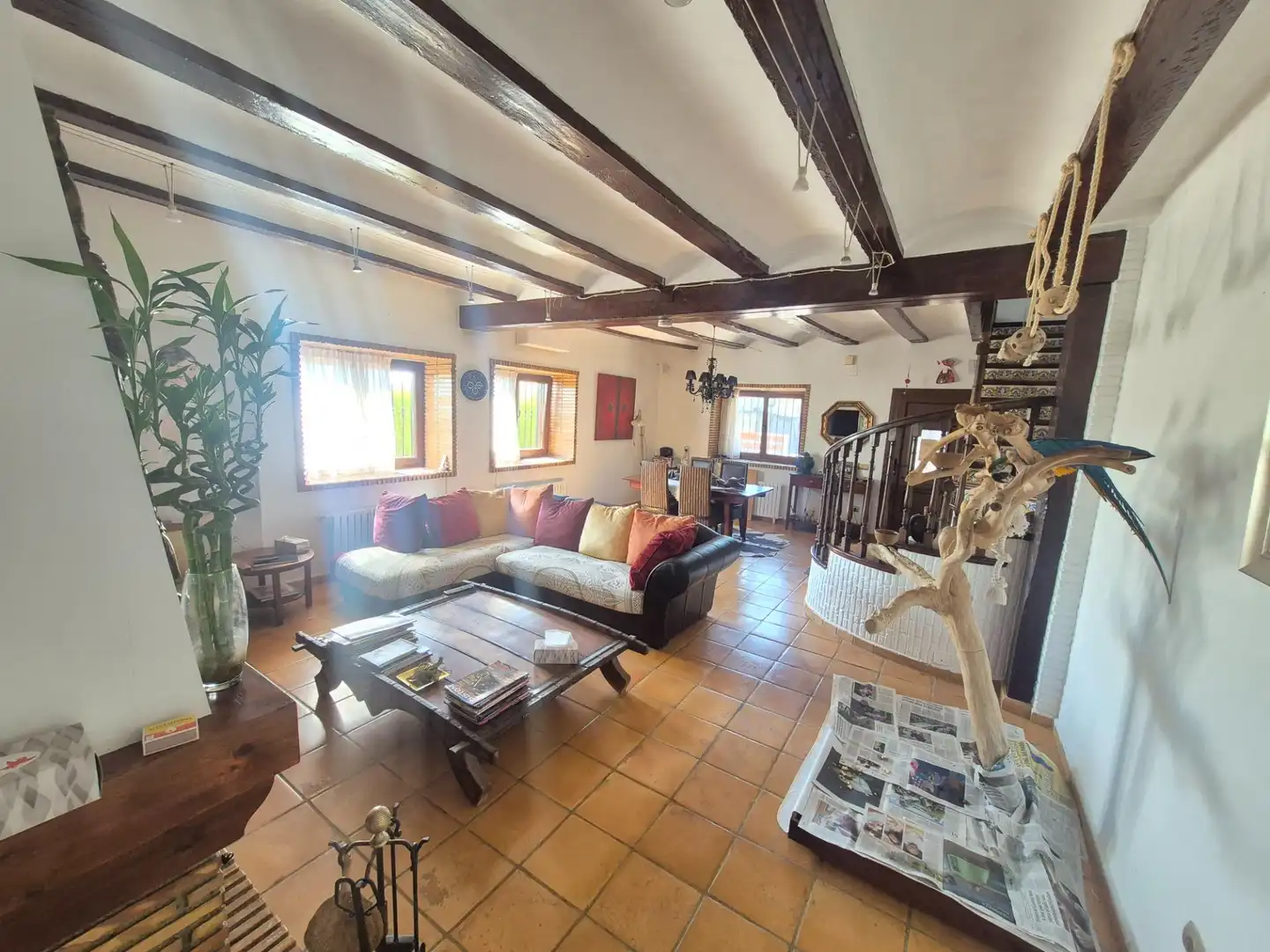 Sala de estar de Casa o chalet en venta en Meliana con Calefacción y Terraza