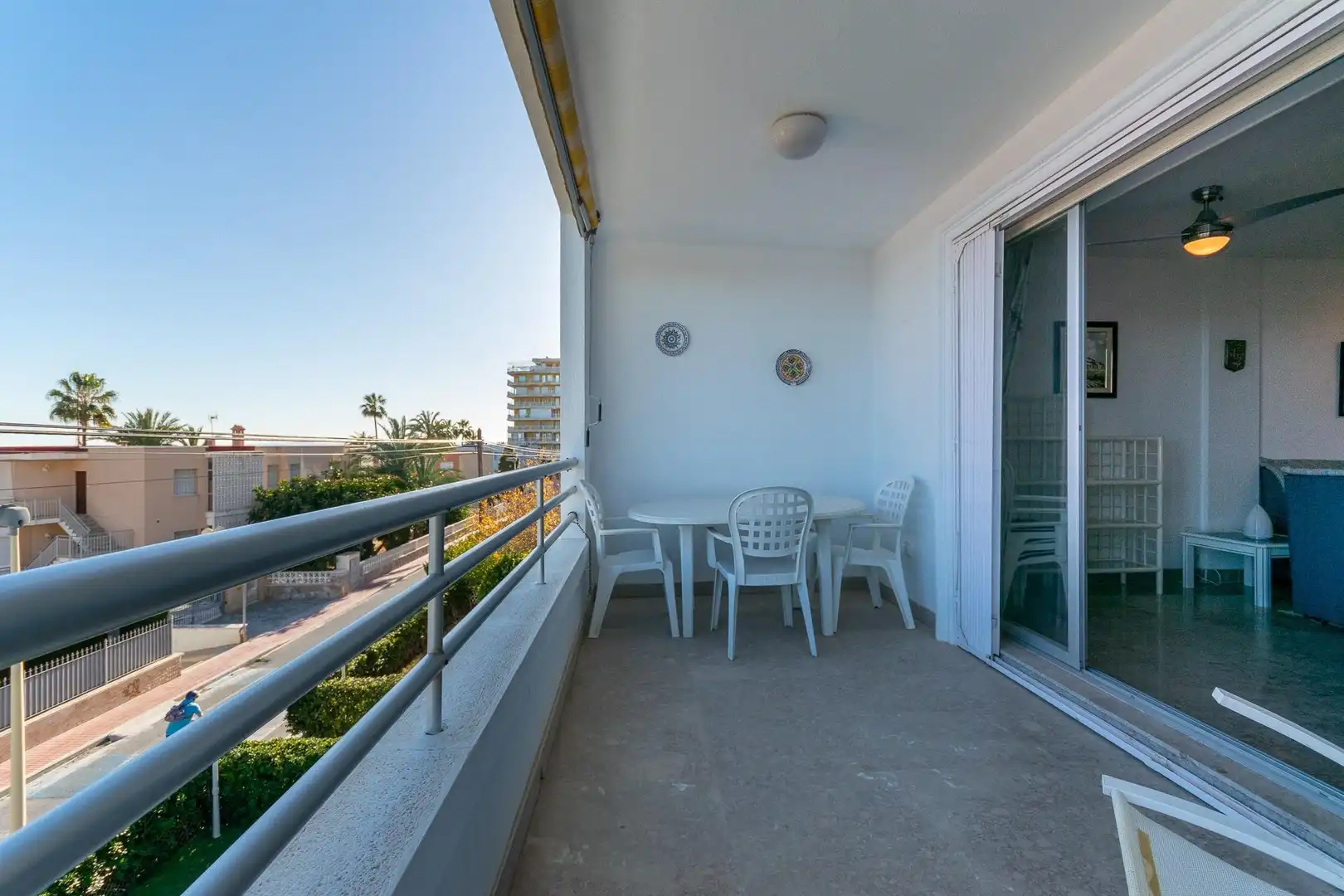 Terraza de Casa adosada en venta en Santa Pola con Jardín privado y Terraza
