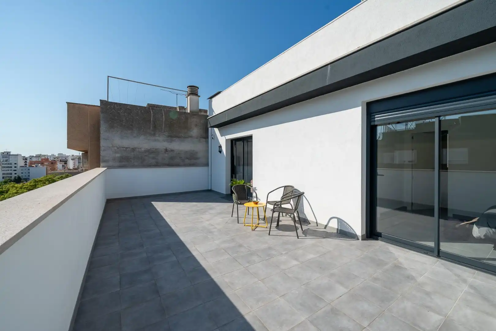 Terrasse von Dachboden zum Verkauf in  Palma de Mallorca mit Klimaanlage, Terrasse und Möbliert