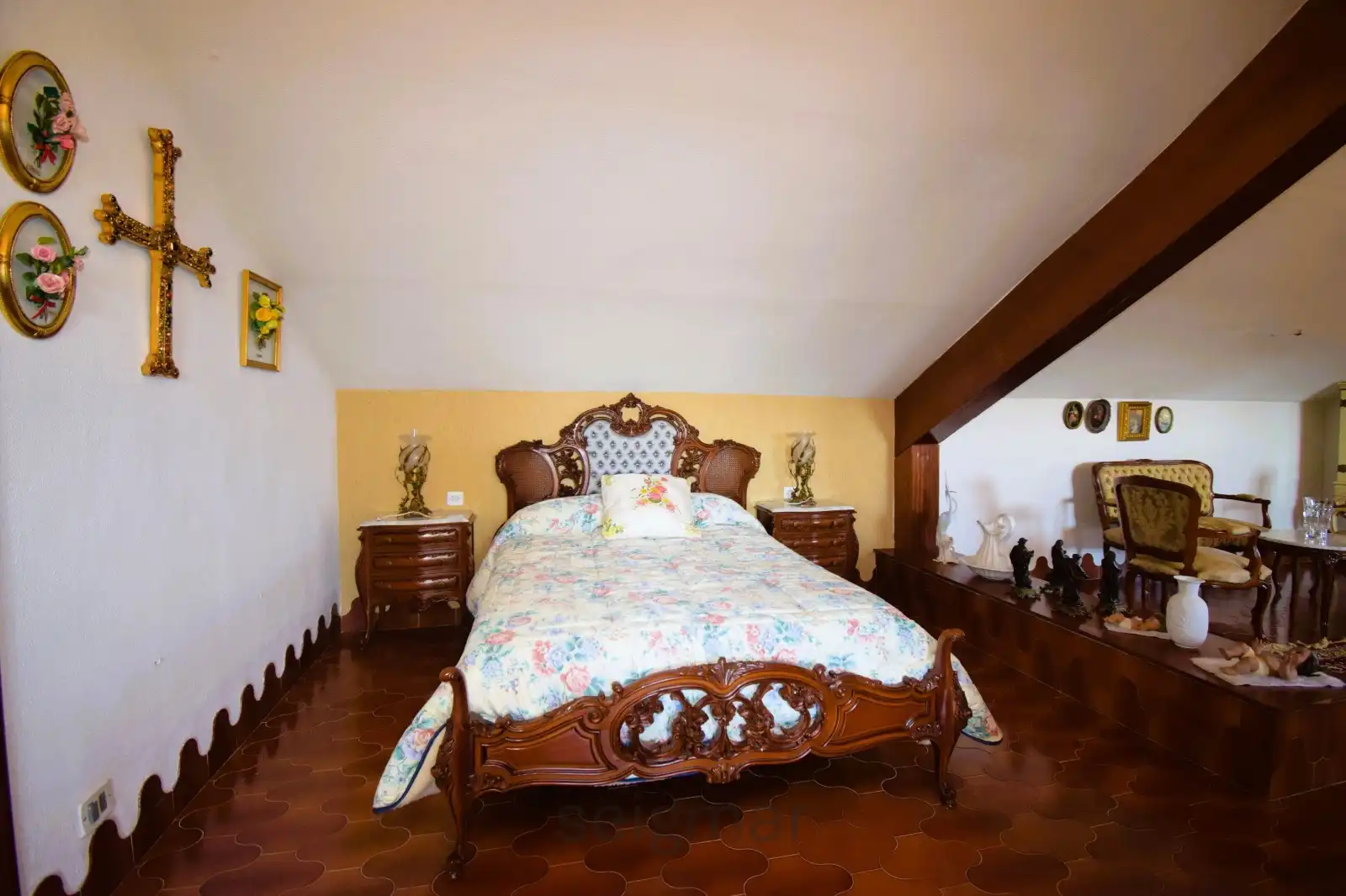 Bedroom of Houses for sale in Villajoyosa / La Vila Joiosa  with Air Conditioner, Heating and Private garden
